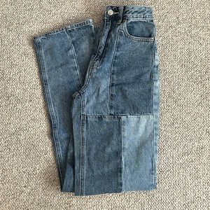 pacsun patchwork jeans
